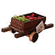 Wagen mit Gemüse, Maße 5x15x5 cm, für 8-10 cm Krippen s4