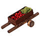 Carrito con verdura 5x15x5 belén 8-10 cm s2