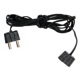 Extension cable 1 m with plug for 3,5V transformer
