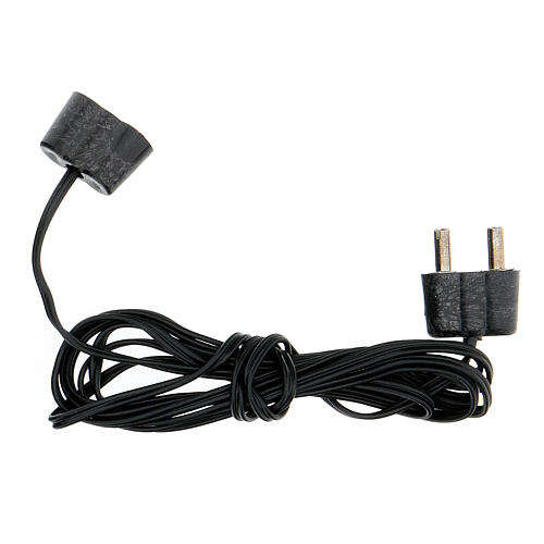 Extension cable 1 m with plug for 3,5V transformer 2