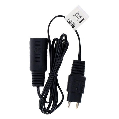 Extension cable 1 m with plug for 3,5V transformer 1