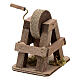 Wood grindstone with pedestal for Nativity Scene with 12 cm characters s4