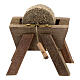 Grinder's wood grindstone with metal details for Nativity Scene with 12 cm figurines s1