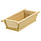 Wood trough 5x10x5 cm for Nativity Scene with 12 cm characters s3