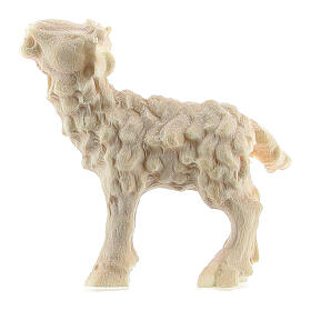 Lamb figurine nativity Raffaello Val Gardena 10 cm