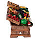 Balcão da fruta para presépio de 15 cm s4