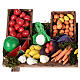 Fruit market stall large 15 cm nativity s2