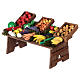 Fruit market stall large 15 cm nativity s3