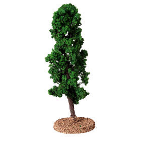 Poplar tree figurine H 13 cm for 6 cm nativity