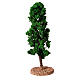 Poplar tree figurine H 13 cm for 6 cm nativity s1