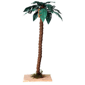 Classic palm tree h 33 cm for Nativity Scene of 10 cm