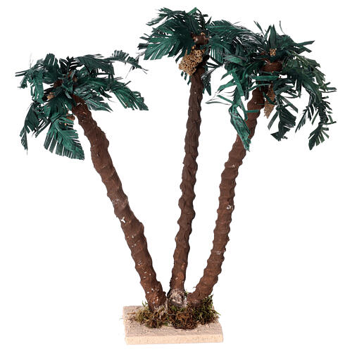 Triple palm tree for Nativity Scene h 30 cm 4