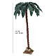 Single palm tree figurine 50 cm height for 18-30 cm nativity s5