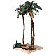 Triple palm tree figurine H 30 cm with oasis s3