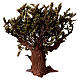 Baum mit grüner Belaubung, 18 cm H, geeignet für eine 8 cm Krippe s2