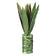 Plante d'agave pour crèche napolitaine de 6-8 cm hauteur réelle 16 cm s2