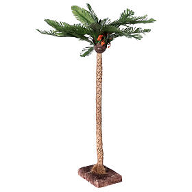 Palm tree for Neapolitan nativity scene 10-12 cm, real height 45 cm