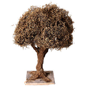 Albero ulivo semplice per presepe napoletano 4-6 cm altezza reale 10 cm