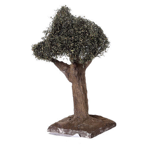 Plain olive tree figurine for 4-6 cm Neapolitan nativity real height 10 cm 3