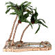Palme a tre con oasi per presepe napoletano da 8-10 cm altezza reale 38 cm s1