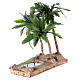 Palme a tre con oasi per presepe napoletano da 8-10 cm altezza reale 38 cm s3