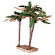 Três palmeiras miniatura presépio napolitano com figuras altura média 8-10 cm; altura real: 35 cm s2