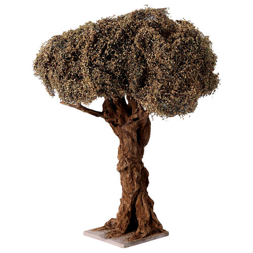 Árbol de olivo ramificado para belén napolitano de 8-10 cm altura 35 cm 3