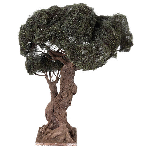 Árvore de oliveira ramificada para presépio napolitano com figuras de altura média 12-14-16 cm; altura real: 35 cm 4