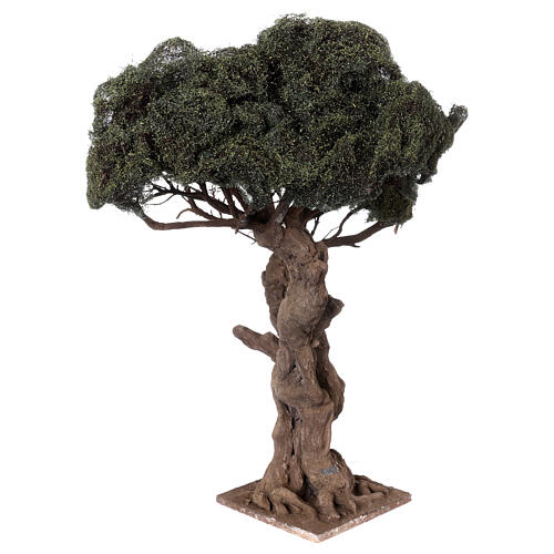 Olive tree with two main branches for Neapolitan Nativity Scene with 14-20 cm characters, real height 45 cm 2