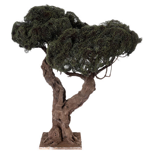 Olive tree with two main branches for Neapolitan Nativity Scene with 14-20 cm characters, real height 45 cm 4