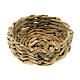 Round wicker basket of 3.5 cm for DIY Nativity Scene with 12 cm characters s1