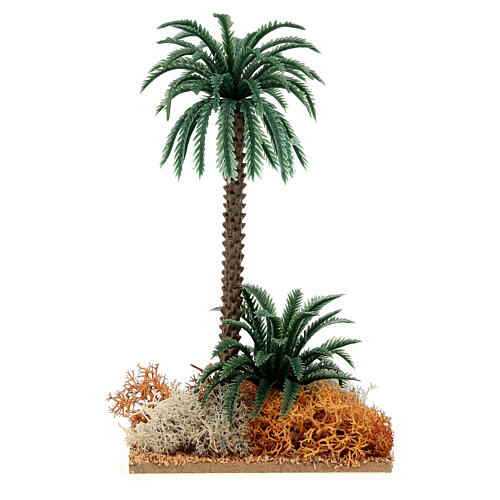 Palmier en pvc pour crèche 10 cm 1