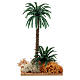 Palmier en pvc pour crèche 10 cm s1