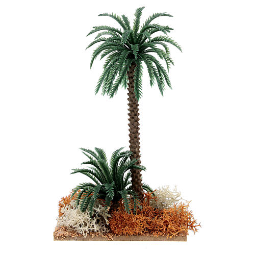 Palm tree figurine in PVC for 12 cm nativity scene 2