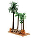 Ensemble de palmiers en pvc crèche 10-12 cm s2