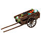 Handcrafted fruit cart for 12 cm nativity scene s1