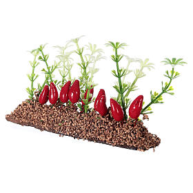 Row of peppers 12 cm for Nativity Scene with 14-16 cm characters