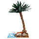 Moldable palm tree with small lake and geese for Nativity Scene with 10-12 cm characters s4