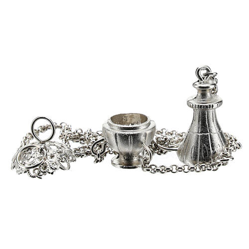 Thurible for DIY Neapolitan Nativity Scene with 20-25 cm characters, metal 3