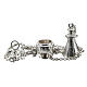 Thurible for DIY Neapolitan Nativity Scene with 20-25 cm characters, metal s3