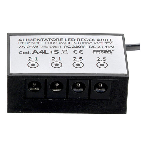 LED-Stromversorgung LED-Krippenleisten 4 Ausgänge 2