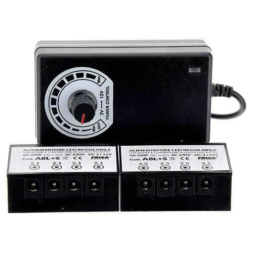 Zasilacz do LED i taśm LED, 8 wyjść 1