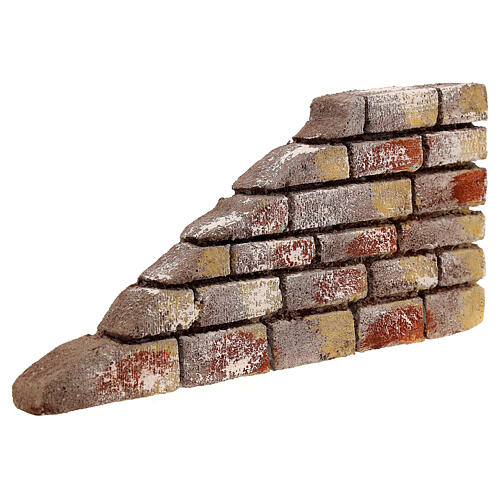 Rustikale Mauer, Krippenzubehör, neapolitanischer Stil, 10x20x2 cm 3