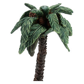 Resin palm trees, set of 2, for Nativity Scene with 12 cm characters