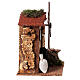 Rustic windmill figurine 10-12 cm nativity 20x15x10cm s4