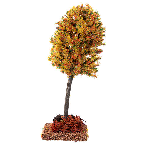 Árbol otoñal para belén 8-10 cm 15x5x5 cm 1