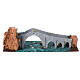 Devil's Bridge 19th century sytle for Nativity Scene with 6-8 cm characters 10x40x10 cm s6