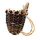 Cone wicker basket 4-5 cm, 12 cm nativity s1