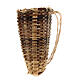 Wicker basket to carry on the back 6 cm for 15 cm Nativity Scene s1