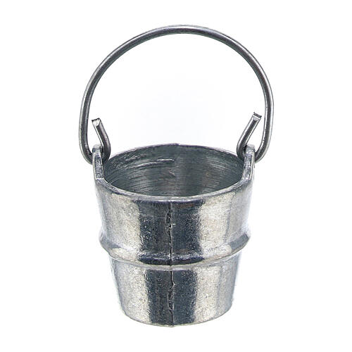 Metalleimer für Milch 5x5 cm Krippe, 10 cm 1